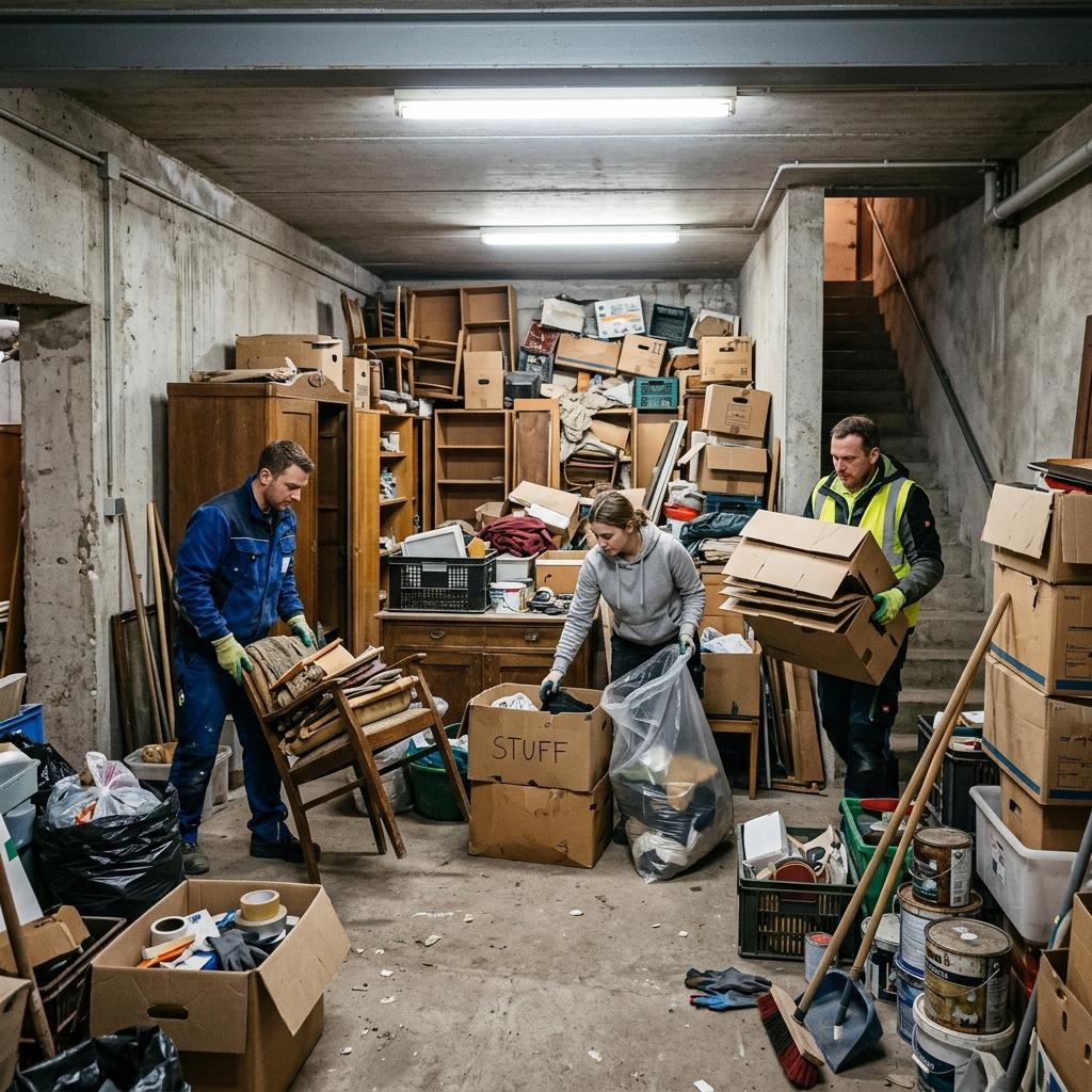 Kellerentrümpelung nach 25 Jahren